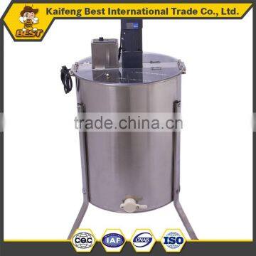 2016 new style stainless steel 4 frames honey extractor by electric hot sale