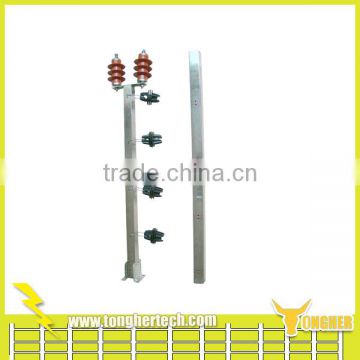 Stainless steel 850mm electric fence poles,electric fence terminal posts for house security fencng