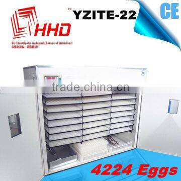 CE Approved Full automatic industrial love birds egg incubator CE approved YZITE-22