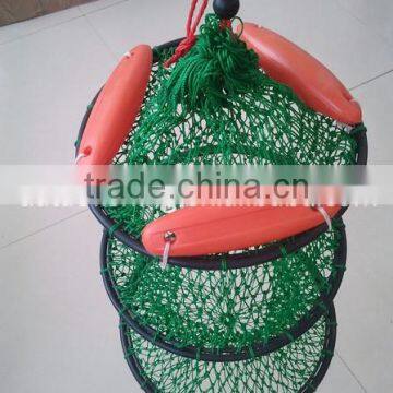 Hot sale foldable fishing traps with floats