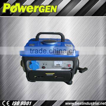 Hot Sale!!!POWERGEN Super Performance Air Cooled 2-Stroke Single Cylinder Portable Mini 650w Gasoline Generator