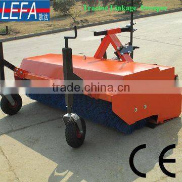 Tractor Hitch Nylon Brush pavement sweeper