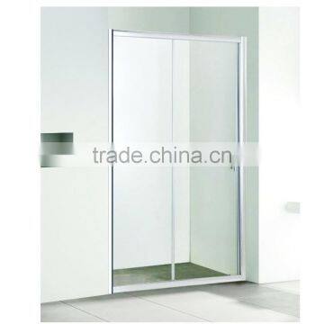 6mm SlidingTempered Glass Shower Door With Aluminum Profile