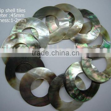 black lipped mother of pearl (MOP) shell rings