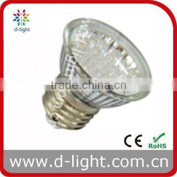 Top quality HR E27 1.5w spot light AC220-240V