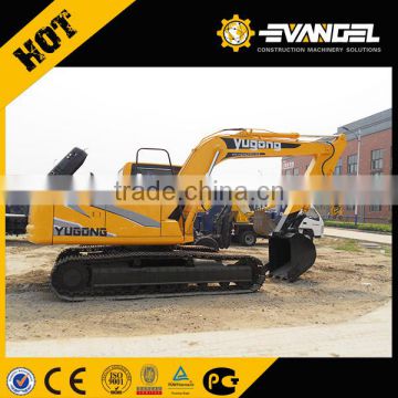 Yugong 13ton Mini Crawler Excavator WYL135 Joystick