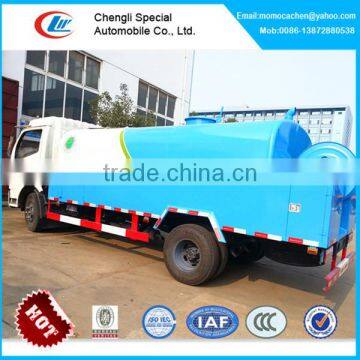 Dongfeng 6 wheelers vacuum and pressure truck,high pressure vacuum suction truck 7000liters,jet vacuum trucks