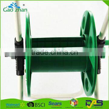 Retractable Garden Water Hose Reel Cart With Plastic Plate,connector and Handle photo-3