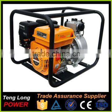 7M Suction 55M lift 2 Inch Gasoline Water Pump Water Pumping Machine For Sale