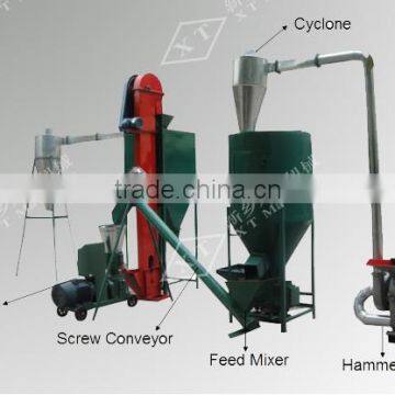 500kg/h poultry feed production line for animal/livestocks