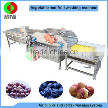 New Developed Vortex Air Bubble Ozone Fruit and Vegetable Washing Machine, Advanced Vegetable Washer for Production Line photo-2