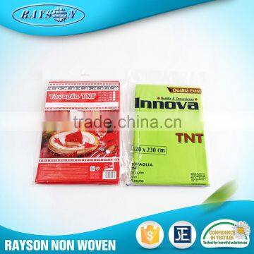 New Product 2017 Disposable Polypropylene Spunbonded Woven Table Covers photo-4
