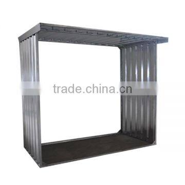 Adequate Quality China Supplier Family Usage Garden Metal Storage Shed Log Store of Outdoor photo-3