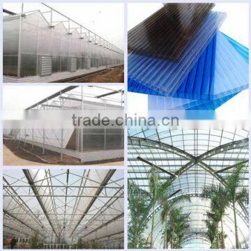 Galvanized Steel Farm Poly Tunnel Agriculture Greenhouse For Sale