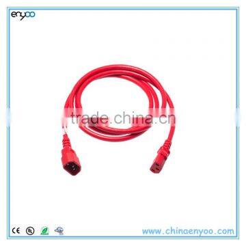 color cords red CPU/PDU Power Cord - C14 to C13 - 10 Amp