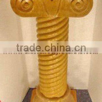 NEW INDUS GOLD MARBLE PEDESTALS photo-2