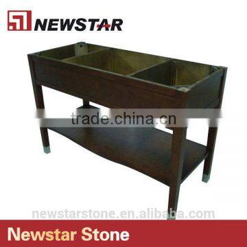 Simple Design Hotel Vanity Wooden Vanity Base photo-4
