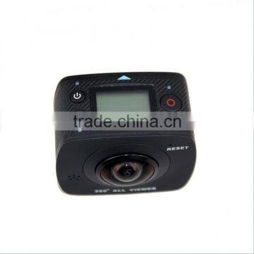 High Quality Waterproof 360 Degree Full View Video Camera VR HD Dual Lens Mini Go Pro HD Sports Camera photo-2