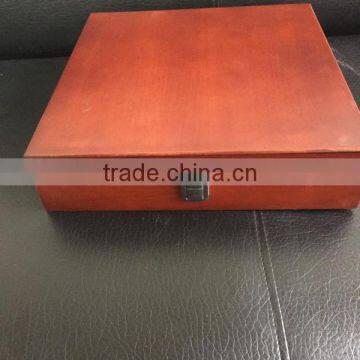 Natural Wood Carvings Leather Belt Packaging Box, Solid Wood Packaging Storage of Box photo-3
