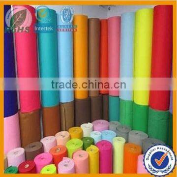 Needle punched nonwoven carpet underlay felt