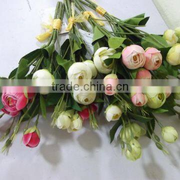 SJ10131030 Artificial high quality camellia flower/fake japonica flower