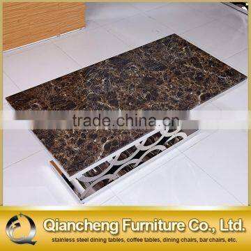 Classical Marble Dining Table Set Dining Room Furnture photo-4