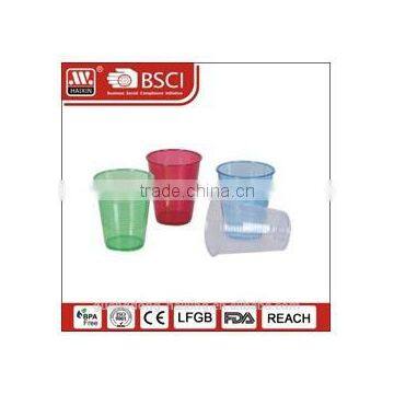 PS plastic water cup set 0.45L 3 pcs