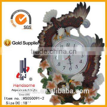 18 Inch Hot Sales Resin Clock 3d Last Supper Carving Wall Art Hanging Decoration photo-6