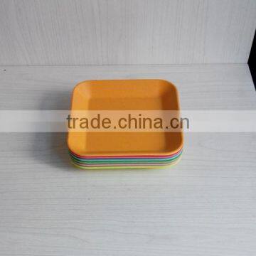 Hot-sell Eco Bamboo Fiber Medium Tray photo-3