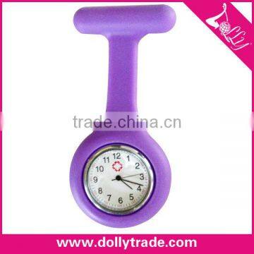 Top Quality Silicone Nurse Watch/Nurse Fob Watch/Wholesale Nurse Pin Watch