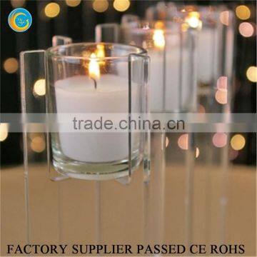 Flamless Round Glass Wax Filled Tealight Candle photo-4