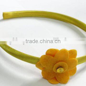 on Express Hot Sale New Products Handmade Eco Friendly Fabric Decoration Felt Flower Crown Headband Made in China photo-1