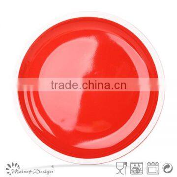 Ceramic Bulk Dishes/solid Color Plate photo-3