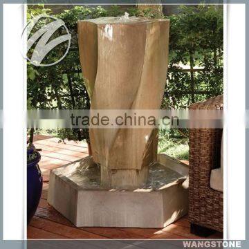 Outdoor Polished Abstract Marble Modern Sculpture photo-4