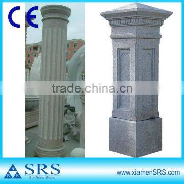 Natural outdoor granite cheap columns