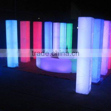 16 coloring changing wholesale led wending decoration bar column