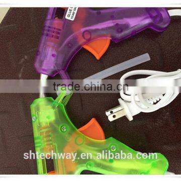 50/60 Hz Transparent Industrial Hot Melt Glue Gun 10w photo-4