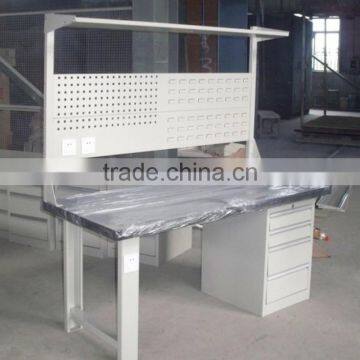 High Quality Industrial Metal Workbench with MDF /Stainless/ Wood top