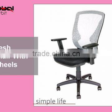 Hot Sale High Quality Office Mesh Chair, Armrest Chair With Wheels photo-4