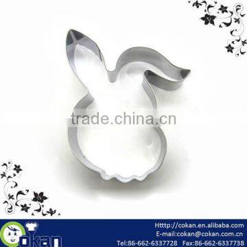 Bunny Shape Stainless Steel Cookie Cutter,Biscuit Cutter,CK-CM0608