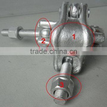 48.3mm*48.3mm rotating fastener /swivel coupler