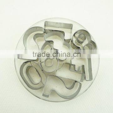 47100 9pcs Number Shape Cake Cookie Cutter ,fondant Cake Decorating Tools photo-3