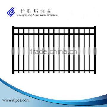 Outdoor Black Aluminum Garden Fence Aluminum Pool Fence Alumin Road Fence Metal Fence Aluminum Backyard Fence