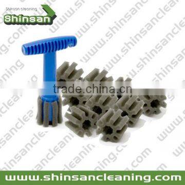 PP lug nuts brush