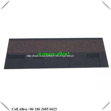 Laminated Type Colorful Fiberglass Asphalt Shingle Roof Tile photo-3