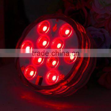 1Pc Remote Control RGB 10LED Multi-function Underwater Light For Diving/fish Lamp photo-2