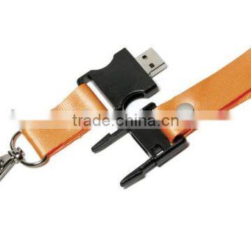 Protable USB lanyard