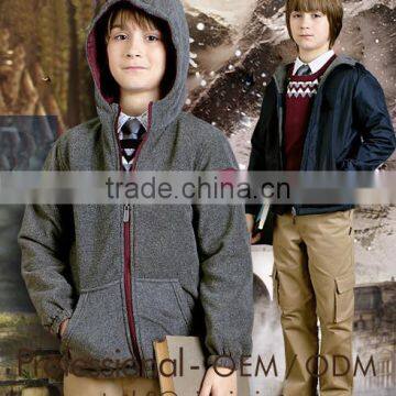 autumn new hoody boys zipper double dress style hoodie jacket