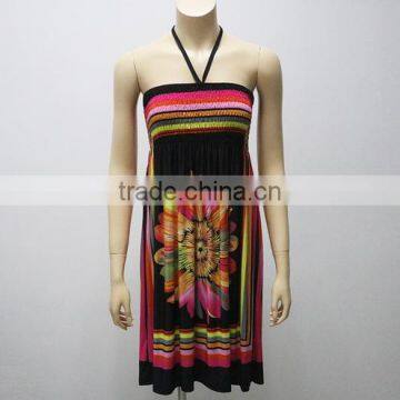 2016 Long Women Black Sexy Chiffon Dress photo-4