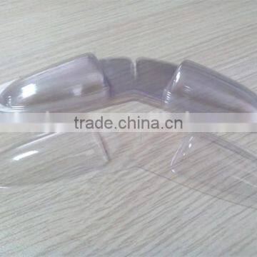 Custom Transparent PVC/PET Collar Butterfly ,Neck Collar Support For Shirt photo-3